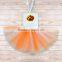 Wholesale infant baby pumpkin birthday tutu dress, ravishing girls Halloween tutu set M5091211