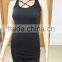 chest crosscover straps seamless body shaper cami with cups