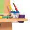 Magnetic Wooden Easel Drawing Board With Stand For Children