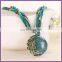 New Fashion Peacock Pendant Necklace Women's Sweater Accessories Jewelry