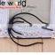 Black stick bun tool mulitiple use hair device hair fork comb for ladies