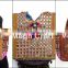 Hippy indian Pom Pom Handbags- cotton banjara jhola Bag- laddies shoulder handbag- kutchi embroidery HANDBAGS- banjara Boho bag