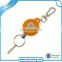 Custom shaped retractable reel keychain for promotion