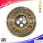 Manufacturer of custom metal alloy garment sewing buttons