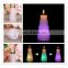 new product led candles with real flame for christmas decoration
