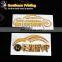 Customized ABS Chrome Car sticker with enamel colors