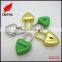 Colored Zinc alloy heart padlock