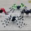 Halloween decoration decorative props bar whole black spider tricky Toy Plush