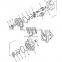 The Pilot Gear Pump 705-52-30190 Loader Hydraulic Gear Pump WA350-1M Hydraulic Oil Double Pump