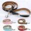 Stainless Steel Leather Pet Collar Comffortable Leash Training Dog Rope Pet Neck Chain Pet Supplies