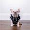 New arrived fashion casual solid color five-star print dog small hoodie pet clothes for autumn