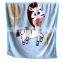 2020 factory price baby polyester super soft raschel cartoon animal reactive printing thickened warm baby winter swaddle blanket
