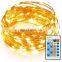 33ft 100 LED Fairy String Lights Dimmable with Remote Control Waterproof Decorative Lights for Wedding