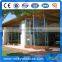 Exterior safety tempered glazing frameless glass folding door