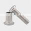 Stainless steel black chicago screws  m8 flat head  philips  binding post screws