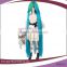 hot blue ombre small doll long wigs for wholesale