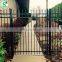 Guangzhou factory 6*8ft cheap wrought iron fence steel fencing
