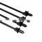50Pcs Black Fir Tree Nylon Push Mount Cable Zip Tie 8.3