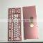 6063 Aluminum 60% 65% color choose anodize keyboard enclosure machining premium factory