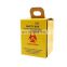 Hot Sell OEM 0.5L 5L Corrugated Paper Medical Safety Box  For Syringe