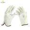 Work Gloves Deerskin Leather Security Protection Safety Garden Driver Workers Warm Sports White Leather Gloves