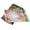 Customized food packaging bag composite zipper stand up pet food packaging bag