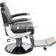 Reclining hydraulic pump barber chair in stock for sale with high quality beauty salon chair hair salon furniture