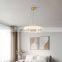 Simple New Design Ceiling Hanging Lighting Modern Creative Round Pendant Light For Indoor Home Living Room LED Chandelier