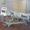 CE Approved Customizable Adjustable Height Hospital Medical Patient Bed With Double-Sided Mute Wheel And Angle Indicator