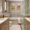 hot sale double apron bathtub, travertine bathtub