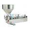 Liquid Detergent Shampoo Cosmetic Semi Automatic Paste Filling Machine