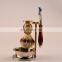 Five blade razor,stand,bowl,brush for shaving kit