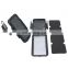 New Arrival Adjustable Motorcycle Rearview Mirror Mount Waterproof Case  mobile Phone Holder  with Sensitive Touch Screen