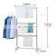 Cheap Multi Tiers Cloth Rack Moving Shelves Dryer For Clothes Rack With 6 Wheels