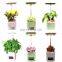 Pots For Succulent Plants Grow Lights Led Table Lamps Growing Led Light For Plant Growth Music Player With Clock