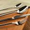 Food Grade Romantic Wedding Stainless Steel Cutlery Set Fork Spoon Knife For Wedding Party