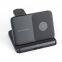 Portable Desktop  Vertical foldable magnetic desktop 15w fast charge 3-in-1 wireless charger forearphone smart watch phone
