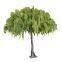Commercial Grade Artificial Salix Tree custom size - Windproof Fake Willow for Landscaping Project, Fire Retardant & ECO