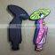 Round tourist high quality 3D soft PVC fridge magnet for souvenir