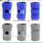 Compression neoprene knee support with adjustable spring support