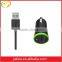 CE Certificated 2100mah 2.1a Single USB car charger with LED