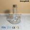 Home Decor 200ml Clear Glass Vase with Long Neck