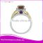 Gold jewellery white gold diamond ring real diamond ring                        
                                                Quality Choice