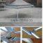 Steel hexagon frame 10x10 advertising canopy with 420D pvc polyester