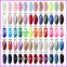factory price free sample with msds private label easy soak off 132 colors oem gel nail polish