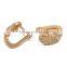 Earring, Fashion Gold Jewelry Crystal Zircon Setting Stunning Hook Brass Earring, Earring Jewelry Wholesale P9303