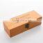 Fashion pine wood wine box with logo