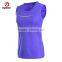 sublimation Summer style nylon ladies pink waistcoat/singlets/vest for sports