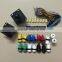Arcade mame DIY KIT FOR 2 players PC PS/3 2 IN 1 to arcade joystck interface USB 2 player MAME Interface USB to Jamma Mame