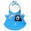 Silicone Baby Bib Infant Saliva Towels